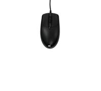 Souris filaire optique 1200DPI ,ambidextre, connexion USB, longueur câble 1.8m, grande taille 117*62*38mm, boîte blanche, noire