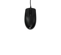 Souris filaire optique 1200DPI ,ambidextre, connexion USB, longueur câble 1.8m, grande taille 117*62*38mm, boîte blanche, noire