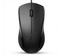 Souris filaire RAPOO N1600, 1000 DPI, 3 boutons, USB, câble de 1,5 m, silencieuse, optique, pour ordinateur portable, PC, Chromebook, Mac - Noir