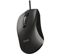 Trust Souris Basic Optique – 4 boutons, 1200 dpi, USB 2.0 – Noire