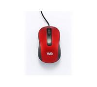 - Souris - filaire - USB - rouge