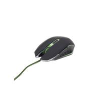 Souris Gamer Ambidextre Gembird MUSG-001-G, 6 Boutons, 2400 DPI, USB Type-A, Rétroéclairage LED, 120g, Câble 1.3m, Compatible Windows