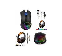 Souris Gamer - - Elite-M20 Wireless - 4800 DPI - 6 Boutons - Casque Pro 2.0