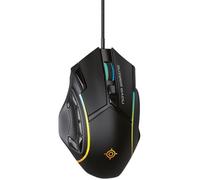Nova Gaming - Souris gaming filaire Virgo - LED RGB 13 animations, poids ajustable, DPI réglable