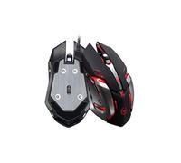 Shot Case - Souris Gamer Metal pour PC Dell avec Fil USB LED Gaming Universelle Filaire Capteur Optique 6 Boutons