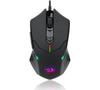FireDragon Souris Gamer CENTROPHORUS2 (M601-RGB) – 6 boutons, 7200 DPI, optique, USB, rétro LED RGB