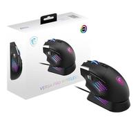 MSI Souris gaming VERSA PRO WIRELESS + MOUSE DOCK PRO – 26000 DPI, 1000 Hz, droitier