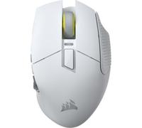 Corsair Scimitar Elite Wireless SE MMO Souris de Jeu - 33 000 DPI, 16 Boutons Programmables, Adjustable Key Slider™, Elgato Virtual Stream Deck, 1K Hyper-Polling, Jusqu'à 150h de Batterie - Blanc
