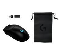 Souris Gamer Sans Fil LOGITECH Pro 2 Lightspeed noir + Pochette + Dongle 8K Hz