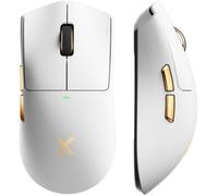 Souris Gamer Sans Fil MCHOSE K7 Ultra Lightweight White Gold