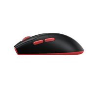 Souris gamer sans fil MSI Forge GM340 W optique RF 2,4 GHz + Bluetooth 5.2 12000 DPI ambidextre 6 boutons Noir