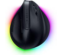 Razer Pro Click V2 Vertical - Souris Ergonomique Verticale sans Fil pour droitier - Assistance IA - Capteur Optique 30K (jusqu'à 6 Mois d'autonomie, Chroma RGB, 9 Boutons) Noir