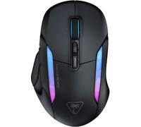 Turtle Beach Kone II Air - Souris Gaming RGB Ergonomique sans Fil,Bbatterie 350h, Capteur Optique 26 000 DPI, 21 Entrées Personnalisables, Molette 4D Free-Spin - Noir