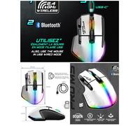 Souris Gamer - SPIRIT OF GAMER - PRO M5 - 8000 DPI - 8 Boutons - RGB Rechargeable