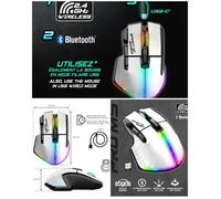 Souris Gamer - SPIRIT OF GAMER - PRO M5 - 8000 DPI - 8 Boutons - RGB Rechargeable