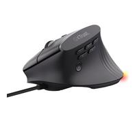 Souris gamer verticale - SVATV - GXT 145 Rexxa - 12 800 DPI - 10 boutons programmables - Éclairage RVB