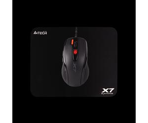 Souris Gaming A4Tech X-7120 Ambidextre USB Type-A 2000 DPI, Temps de Réponse 3ms, Accélération 20G, Taux d'Interrogation 125-1000Hz, Compatible Windows