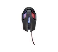 Souris Gaming Acer Nitro NMW200 Noire Ambidextre USB Type-A Optique 7200 DPI 7 Boutons Programmables, Accélération 20G, Câble 1.8m, Compatible Windows