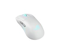 Souris Gaming ASUS ROG Keris II Origin Blanche ¿ Sans fil 65g, 42000 dpi, ROG AimPoint Pro, tri-mode RF/Bluetooth/USB, RGB, 8000 Hz, Switchs ROG remplaçables