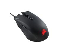 Souris Gaming Corsair Harpoon RGB Pro - Optique 12000 DPI, USB Type-A, 6 Boutons Programmables, Rétroéclairage RGB, 85g, Switchs Omron 20M Clics
