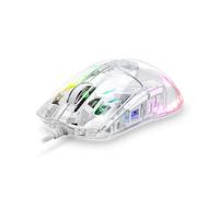 Souris gaming filaire Alpha Omega Players Light Transparent