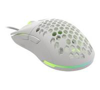 Genesis Souris Gaming Krypton 750 RGB 8000 DPI Ultra légère Blanche