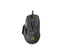 Akuma – Souris gaming filaire Otaku M05 – 12800 DPI, RGB, 7 boutons, programmable – Noir