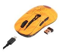 Konix Interactive Souris gaming Naruto KX Pro 26 000 DPI sans fil USB-C RGB Orange 7 boutons