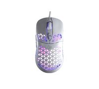 Onlan Souris gaming filaire SO-4 Honeycomb RGB 3600 DPI 6 boutons ergonomique droitière Blanc