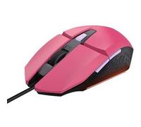 Souris Gamer - TRUST - GXT 109P Felox - 6 Boutons Programmables - 6400 DPI - Éclairage LED Rose