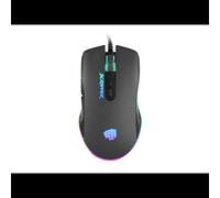 Souris Gaming FURY Scrapper Ambidextre USB Type-A Optique 6400 DPI, 7 Boutons Programmables, Rétroéclairage Multi, Compatible Windows/Linux/Android
