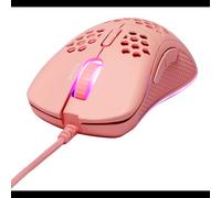 Souris Gaming HUION GAM-108-P Droitier USB Type-A Optique 6400 DPI, 7 Boutons Programmables, Rétroéclairage Multi, Taux de Rapport 1000 Hz, Windows Compatible