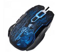 LogiLink Gaming - Souris - optique - 6 boutons - filaire - USB - noir Noir G