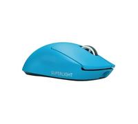 Logitech Souris gamer sans fil G PRO X SUPERLIGHT 2 LIGHTSPEED 44000 DPI Cyan Édition limitée