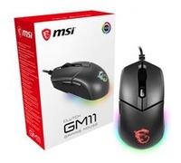 MSI Clutch GM11 souris Jouer Gauche USB Type-A Optique 5000 DPI