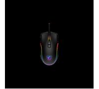 MSI Souris optique Forge GM300 - 7 boutons, 1000-6400 dpi, switches 10M+ clics, câble tressé