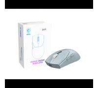 Souris gaming MSI Forge GM340 Wireless Sky ambidextre RF sans fil Bluetooth optique 12000 DPI 6 boutons bleu clair
