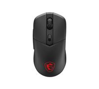 MSI Versa 300 Wireless Souris Gaming - Capteur Optique 8000 DPI, taux de Rapport 1000 Hz, symétrique, Micro-switches Kailh 30M+ clics, 6 Boutons, Batterie 50h, Latence 1ms, RGB, 60g - avec/sans Fil