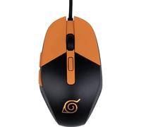 Souris gaming Naruto pour PC Orange et Marron