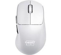 CHERRY XTRFY Souris de gaming M64 Pro Wireless – Sans fil 2,4 GHz, 8K, ergonomique – Blanc