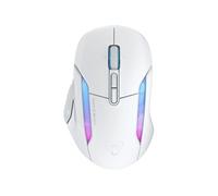 Souris Gaming Sans Fil - Kone Ii Air - Ergonomique - Blanc, Bluetooth, 26 000 Dpi, Molette 4D
