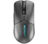 Lenovo Souris gaming sans fil Legion M600s Qi – Bluetooth 5.0, Recharge Qi, 19K DPI – Gris tempête