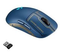 Logitech G PRO League of Legends Edition - Gaming gaming ambidextre droitiers et gauchers - optique - 8 boutons - sans fil, filaire - USB, 2.4 GHz - récepteur USB Logitech LIGHTSPEED