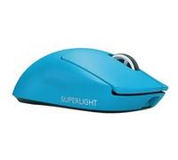 Logitech Souris gamer sans fil G PRO X SUPERLIGHT 2 LIGHTSPEED 44000 DPI Cyan Édition limitée