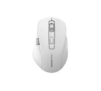 Souris Gaming Sans Fil Modèle Apex Ergonomique 7 Boutons Programmables A-Logic Blanc