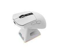 Souris gaming sans fil Oniverse Vanguard Blanc + Dock + écran LED