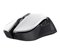 Trust Gaming GXT 923W Ybar Souris sans Fil Gaming Rechargeable, 200-7200 DPI, 2.4GHz, 69% de Plastiques Recyclés, Gamer RGB - Blanc