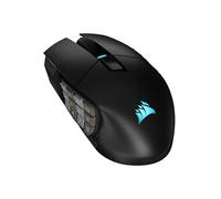 Souris Gaming - Sans fil - CORSAIR - SCIMITAR ELITE RGB Wireless - 16 boutons programmables - Autonomie 150h - Noir (CH-9314311-