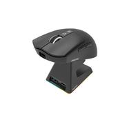 Souris gaming sans fil Vanguard Noir + Dock + écran LED