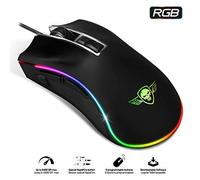 Spirit of Gamer Pro-M6 souris Jouer Ambidextre USB Type-A Optique 4000 DPI